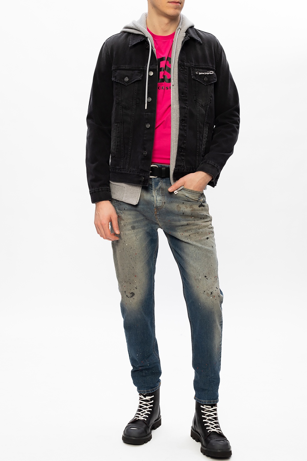 Blue 'D-Vider' distressed jeans Diesel - Vitkac Canada